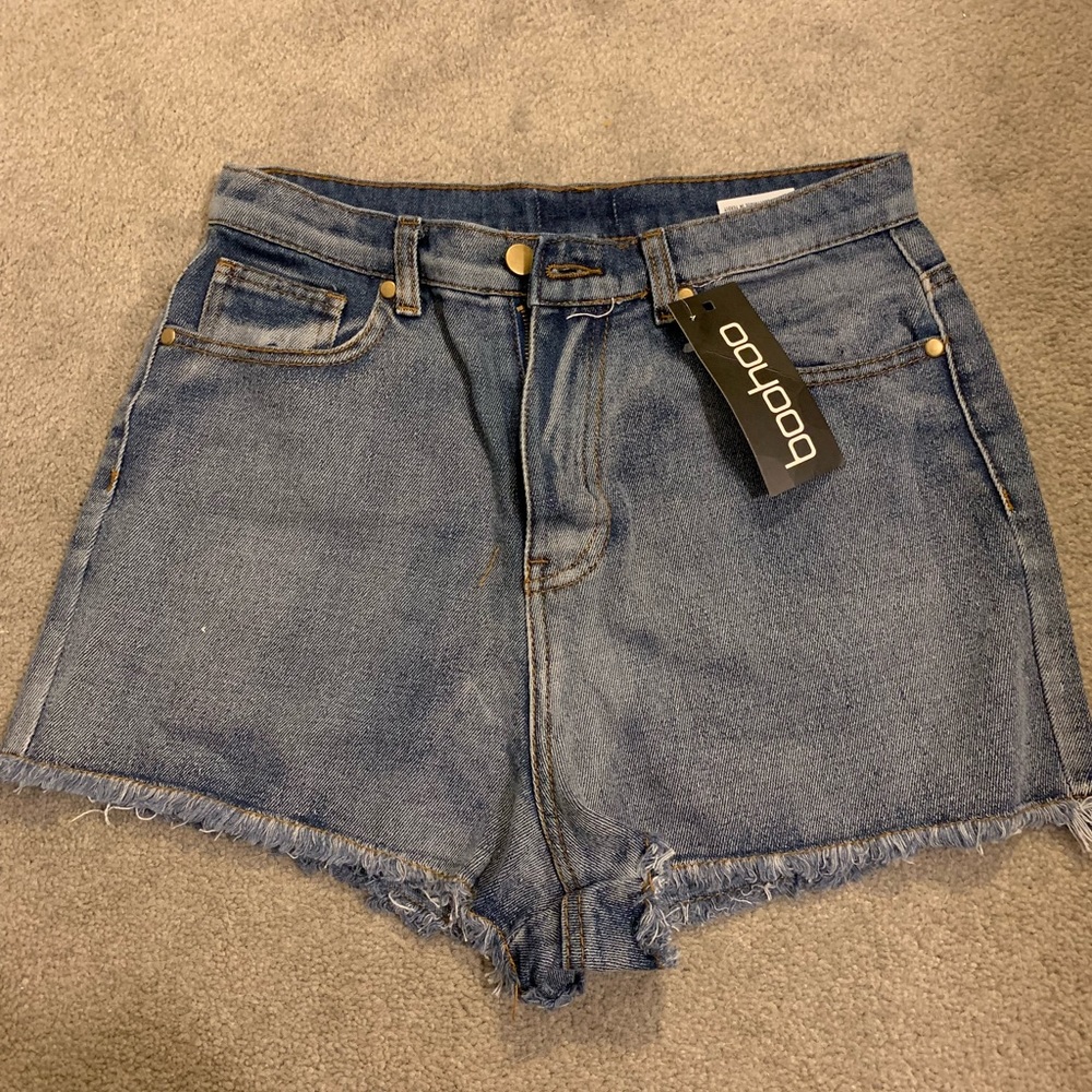High Waisted Denim Shorts